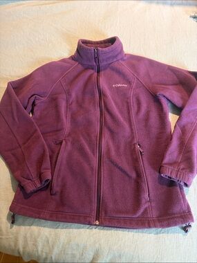 Columbia Plum Full-Zip Fleece Jacket